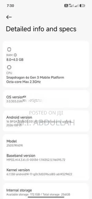 Xiaomi Redmi 15 (Used)