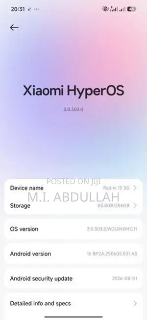 Xiaomi Redmi 15 (Used)