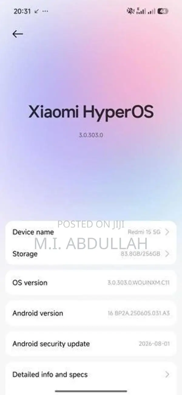 Xiaomi Redmi 15 (Used)