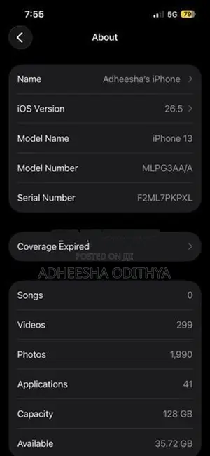 Apple iPhone 13 (Used)