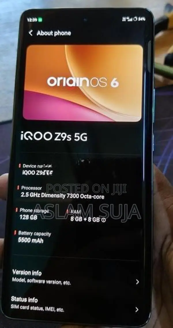 iqoo Z9s 5G (Used)