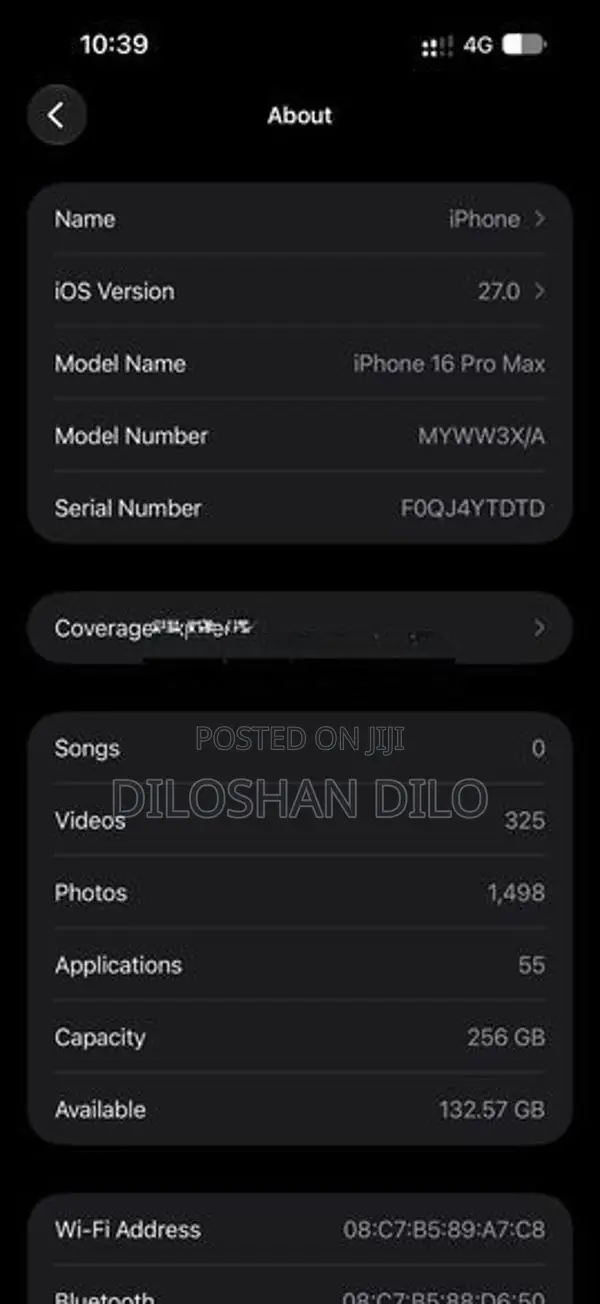 Apple iPhone 16 Pro Max (Used)