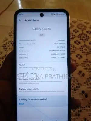 Samsung Galaxy A73 (Used)