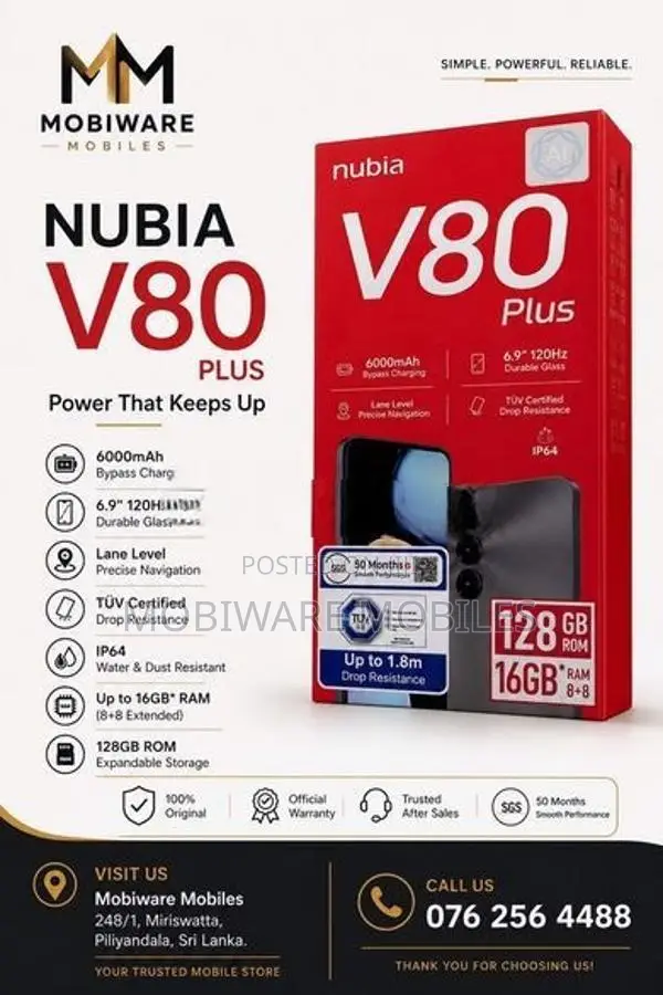 ZTE Blade V80 Plus 8GB 128GB. (Used)