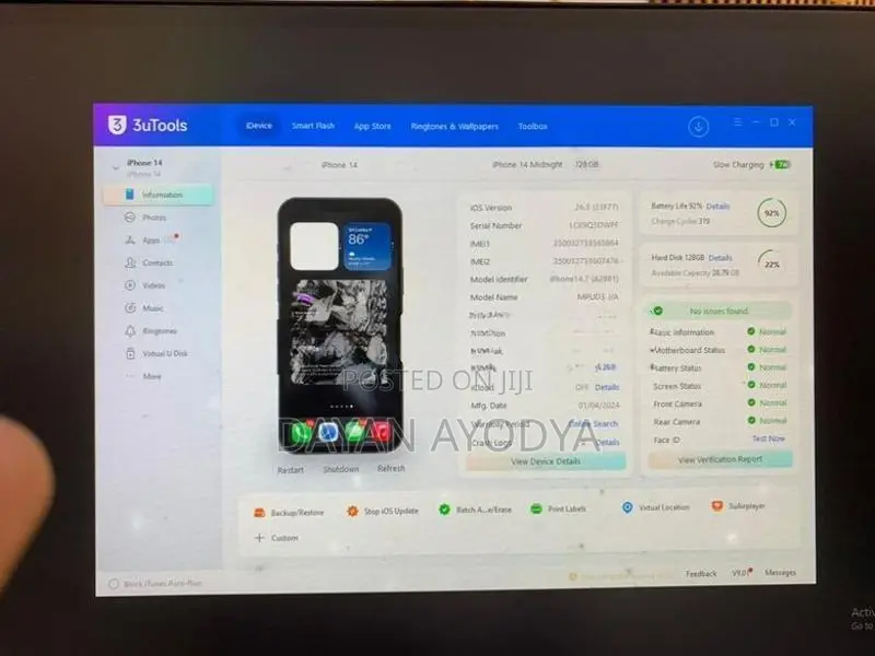 Apple iPhone 14 (Used)