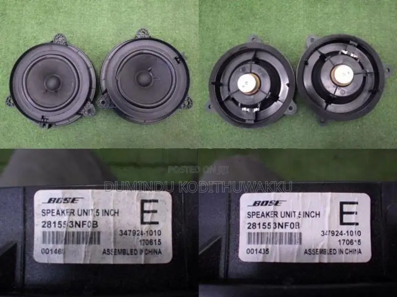 Nissan Leaf ZE1 BOSE Speaker Amplifier Set