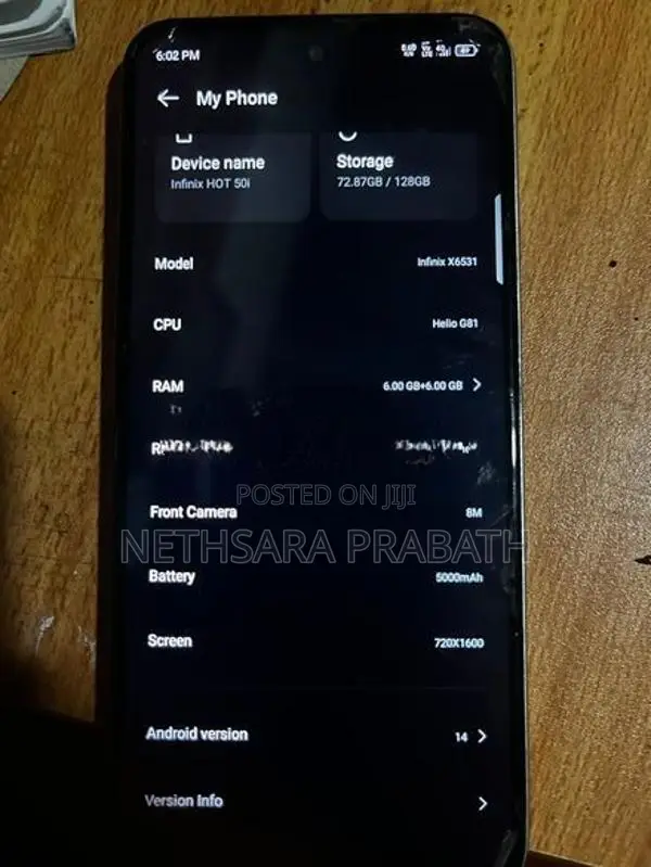 Infinix Hot 50i (Used)