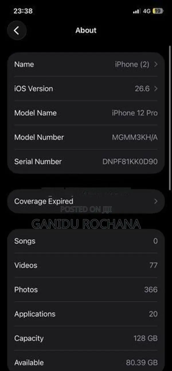 Apple iPhone 12 Pro (Used)