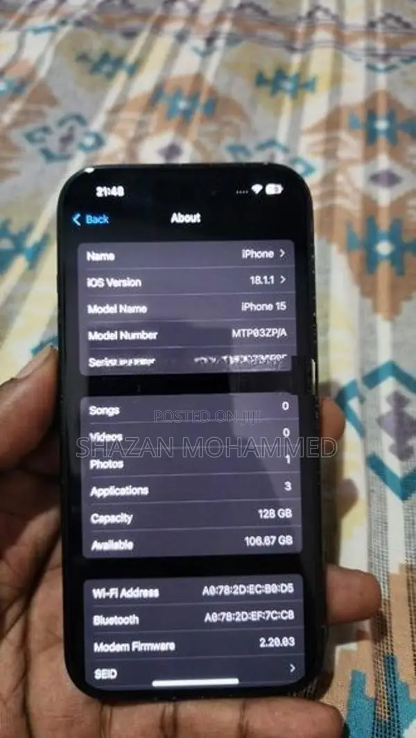 Apple iPhone 15 (Used)