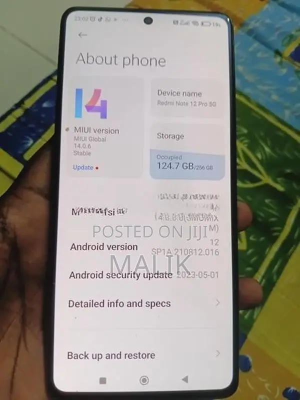 Xiaomi Redmi Note 12 Pro (Used)