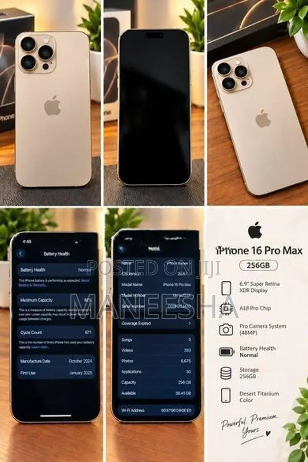 Apple iPhone 16 Pro Max (Used)