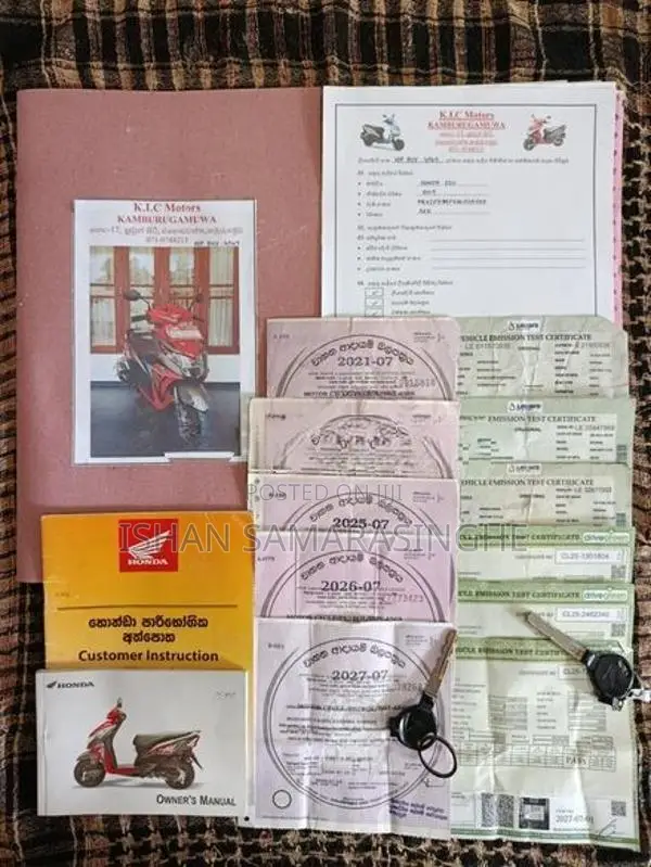 Honda Dio 2019