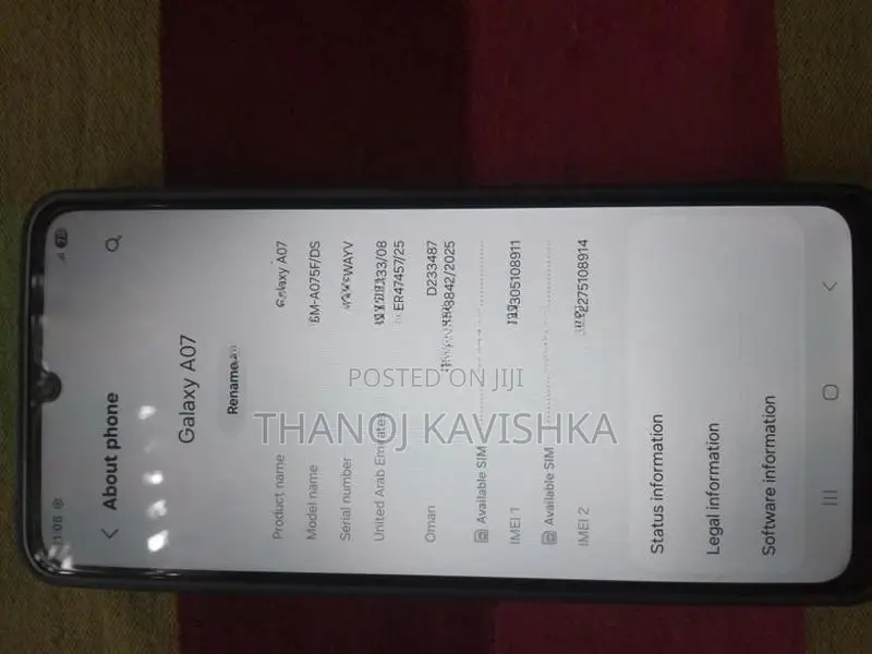 Samsung Galaxy A07 (Used)