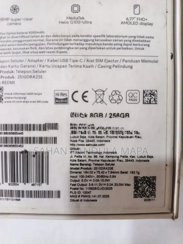 Xiaomi Redmi Note 15 (Used)