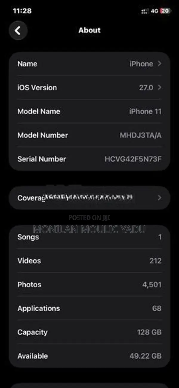 Apple iPhone 11 (Used)