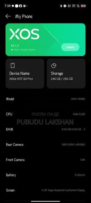 Infinix Hot 6 Pro (Used)
