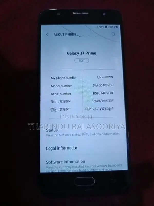Samsung Galaxy J7 Prime (Used)