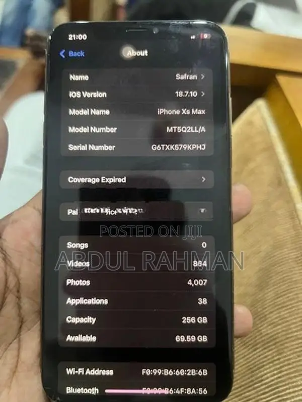 Apple iPhone XS Max (Used)