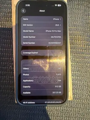 Apple iPhone 15 Pro Max (Used)