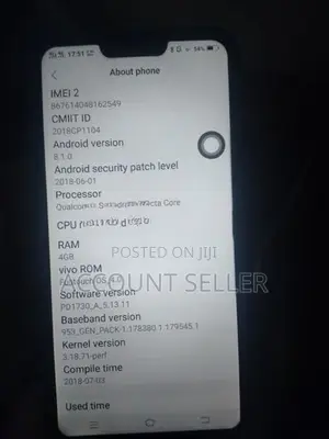 Vivo Y85 (Used)