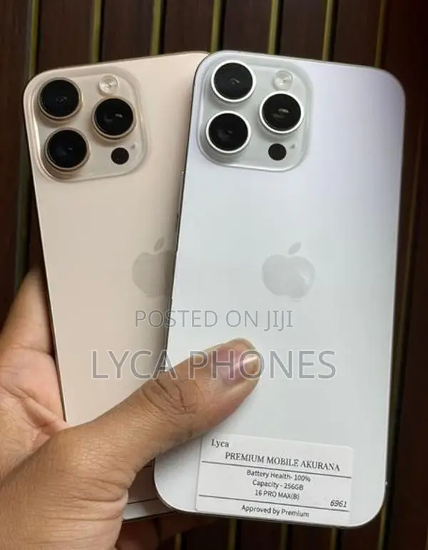 Apple iPhone 16 Pro Max 256GB (Used)