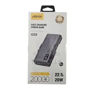 Aspor A336 20000mAh 22.5W Fast Charging Power Bank