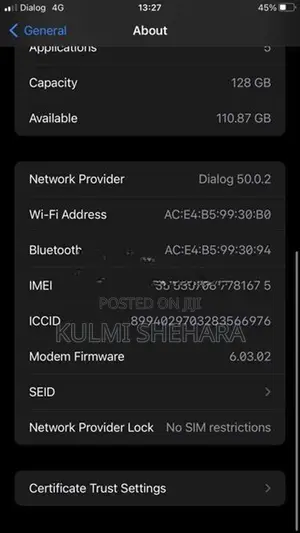 Apple iPhone 7 Plus 128GB - Display Fault For Parts