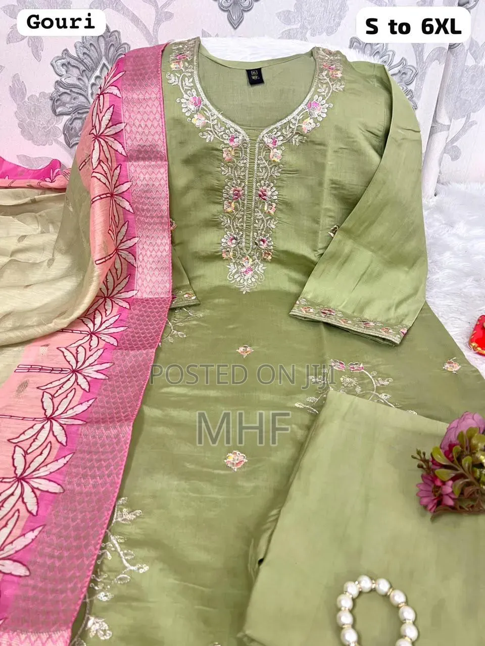 Dress.com It's a Length Full Shalwat With Shawl and Pant