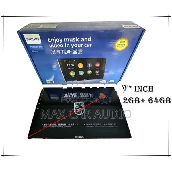 10 Inch Philips Carplay Android Auto Car audio Setup