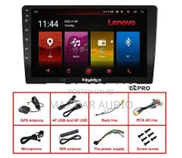 lenovo 9inch 4GSIM+64g D1 android car audio gps setup