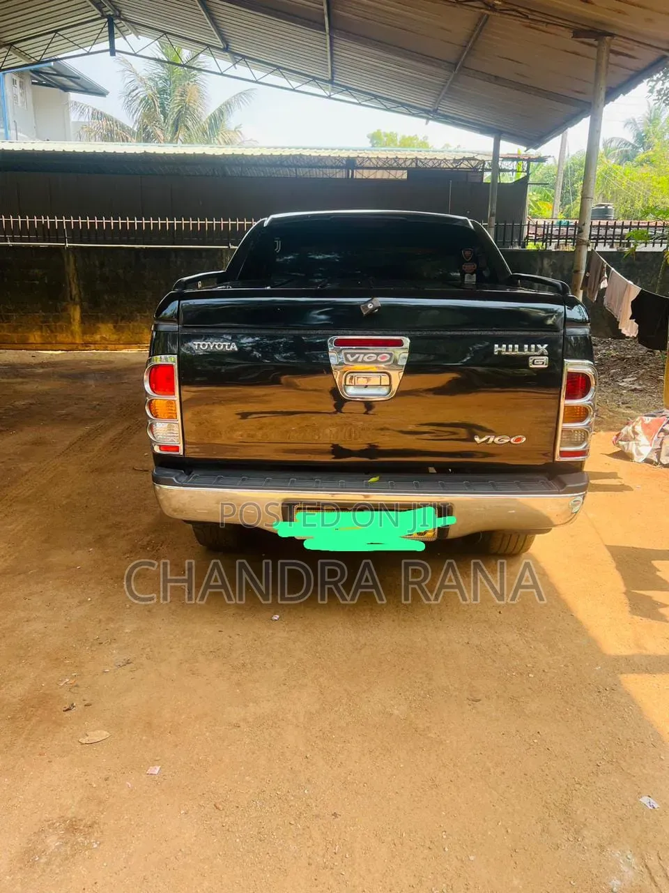 Toyota Hilux 2012 Black