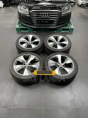 Genuine Audi Q7 2019 S Line 21” Alloy wheels & tyres Pirelli Scorpion