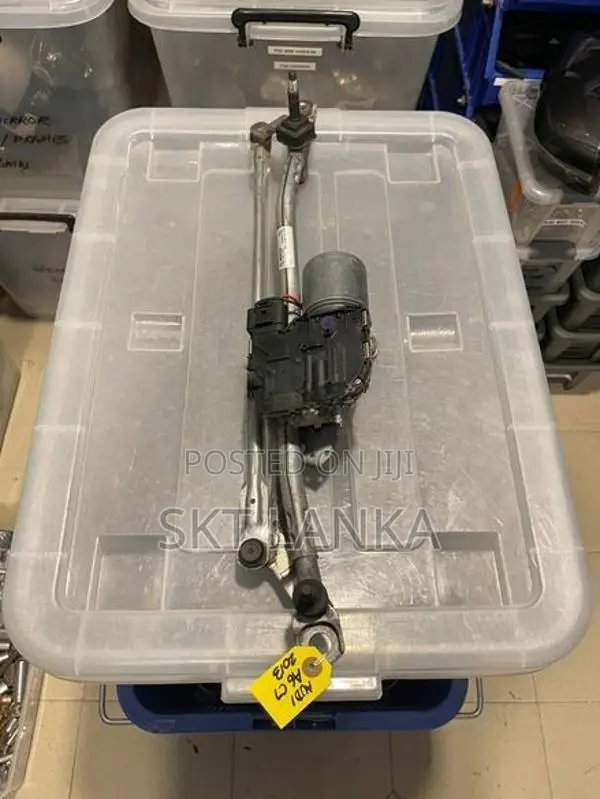 Genuine Audi A6 2014 C7 Front Wiper Motor Complete