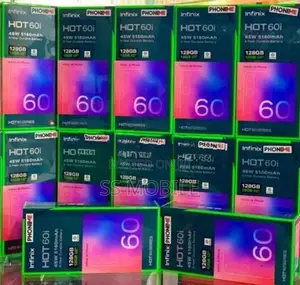 Infinix Hot 60i 8GB RAM 256GB ROM (Brand New)