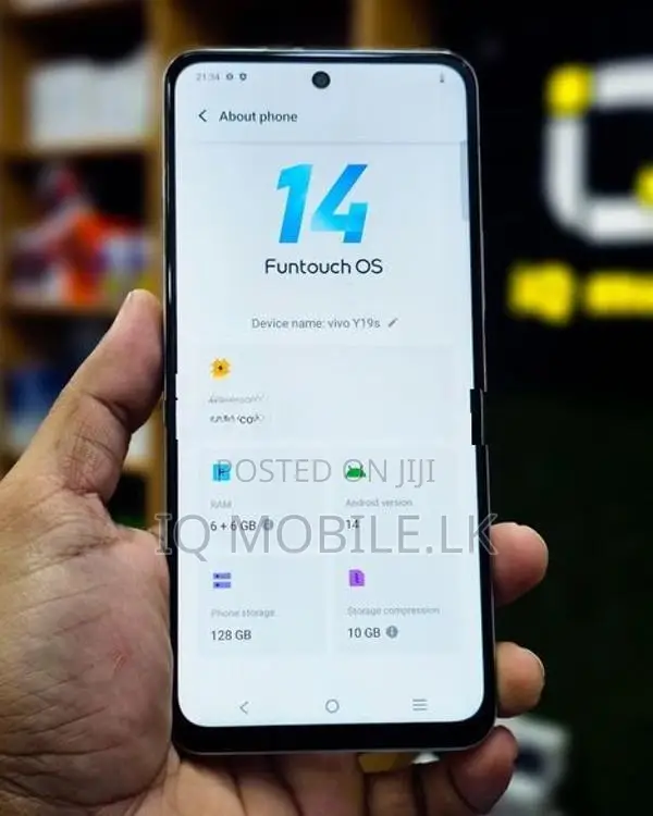 Vivo Y19 s 12GB 128GB Latest (Used)