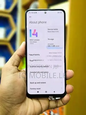 Xiaomi Redmi Note 12 5G 8GB 128GB GAMING (Used)