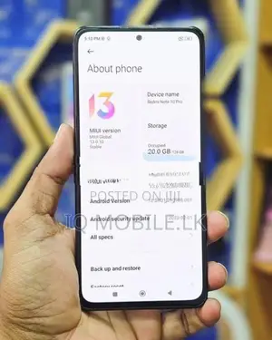 Xiaomi Redmi Note 10 Pro 8GB 128GB GAMING (Used)