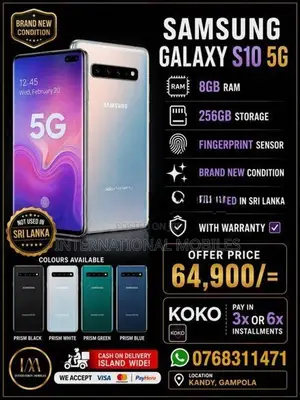 Samsung Galaxy S10 5G 256GB Fullset (Used)