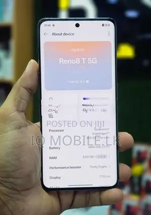 Oppo Reno 8 T 5G 16GB 128GB GAME (Used)