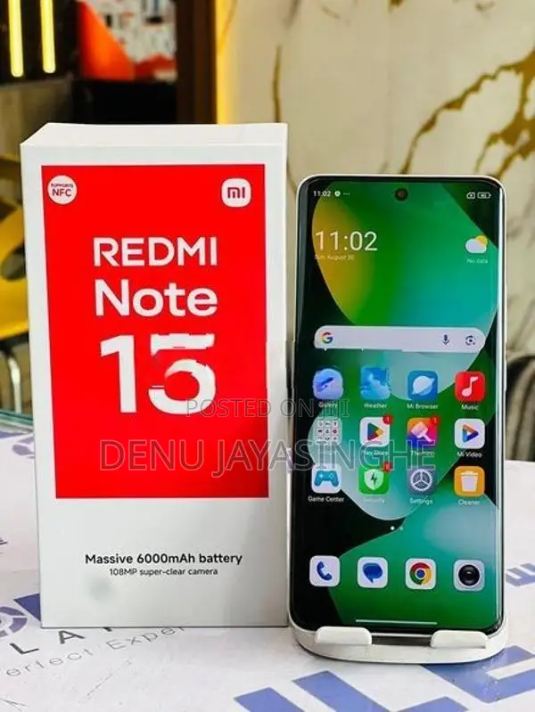 Xiaomi Redmi Note 15 6GB 128GB (Used)