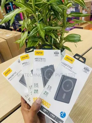 Aspor 10000MAH Magnetic Power Bank|A382