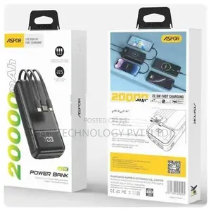 Aspor 20000MAH Powerbank |A316