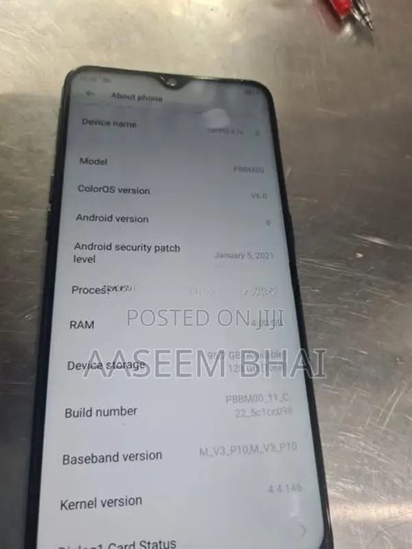Oppo A7 a7x (Used)