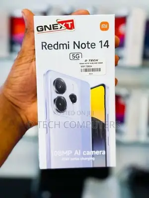 Xiaomi Redmi Note 14 5G 256GB (Brand New)