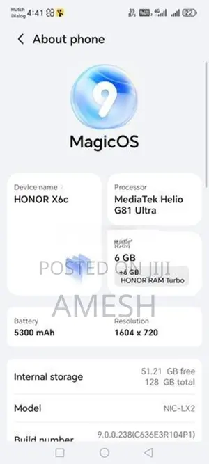 Honor X6c (Used)