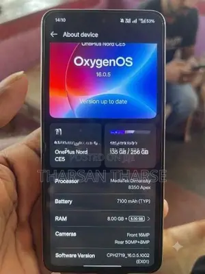 OnePlus Nord CE 5 (Used)