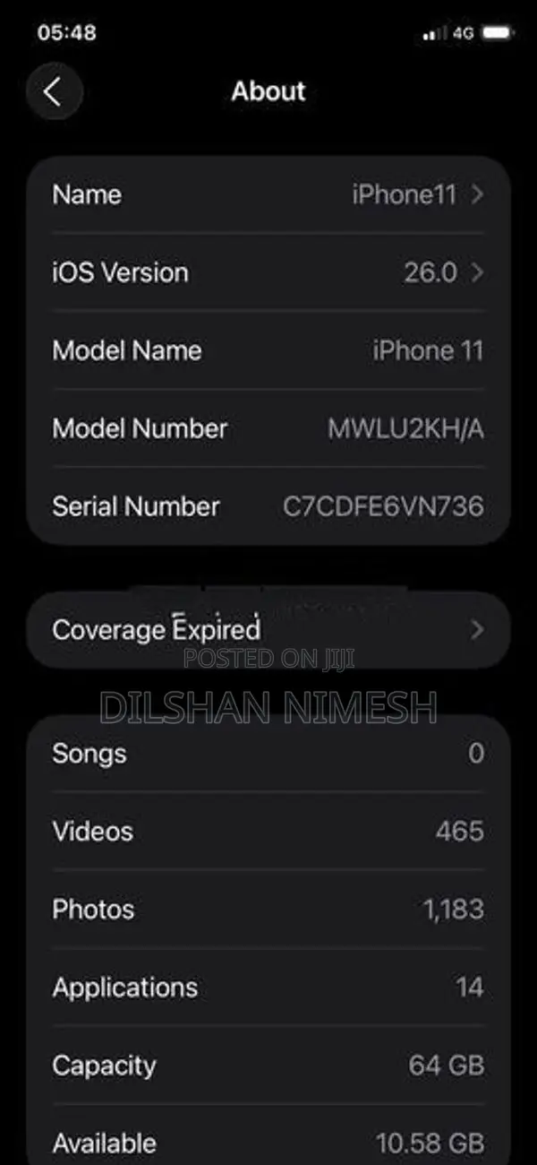 Apple iPhone 11 (Used)
