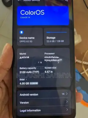 Oppo A3 (Used)