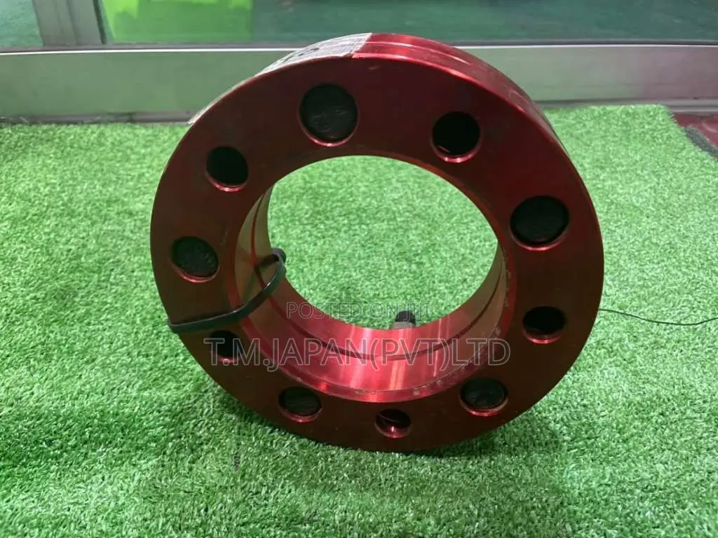 Red Anodized 6-Stud Aluminum Wheel Spacers (01 inch) for Car