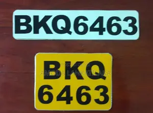 Number plate making for Motorbike
